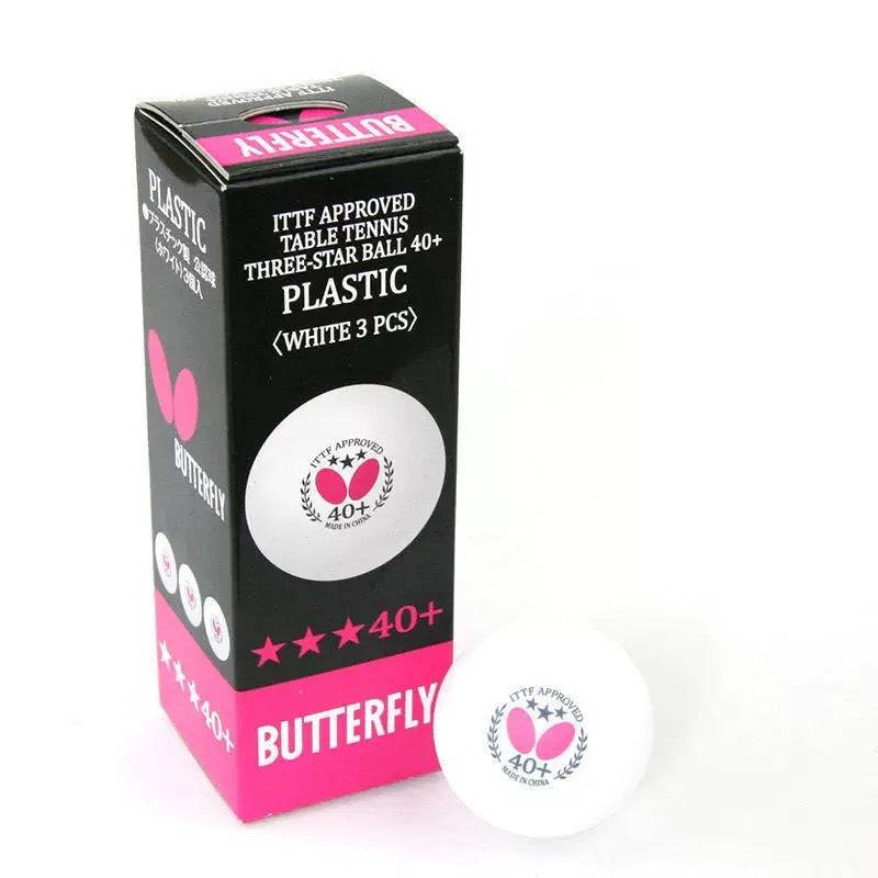 Table Tennis Balls - Butterfly 40+