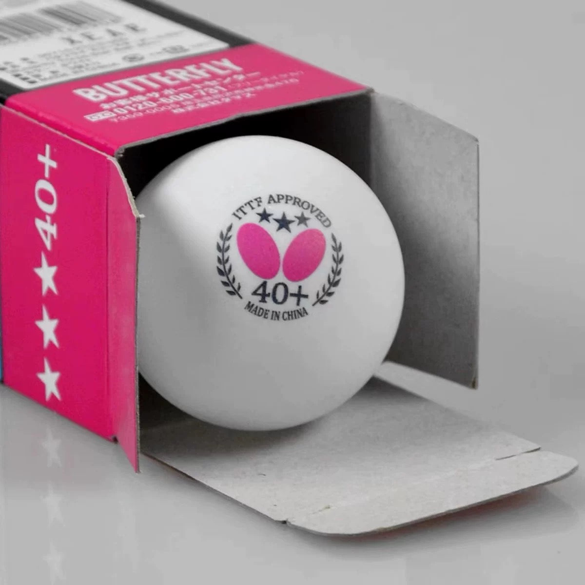 Table Tennis Balls - Butterfly 40+