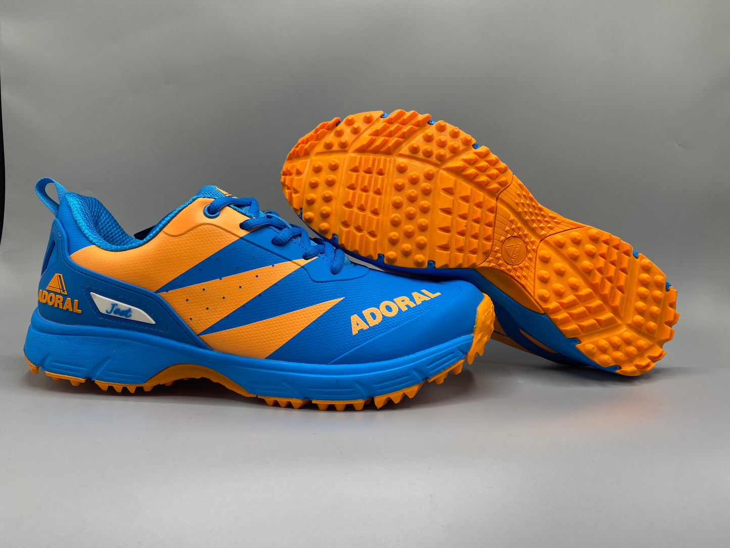 Adoral Jeet Cricket Grippers - adoral jeet shoes - adoral jeet Blue