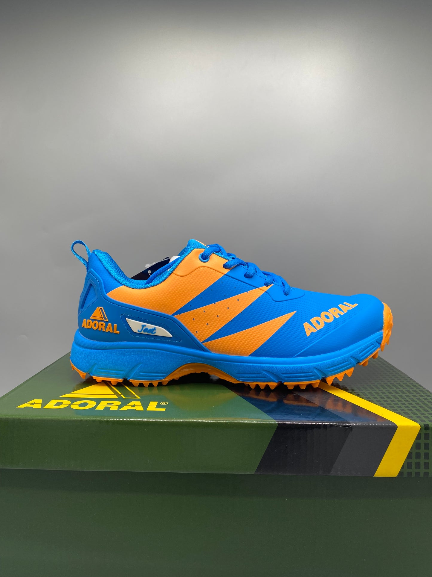 Adoral Jeet Cricket Grippers - adoral jeet shoes - adoral jeet Blue