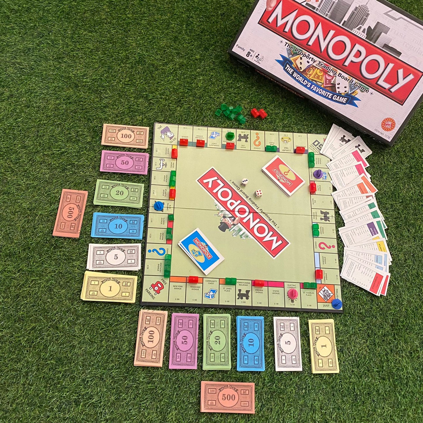 Monoploly - Family Game - Indoor Game - Card Game - Real Estate 