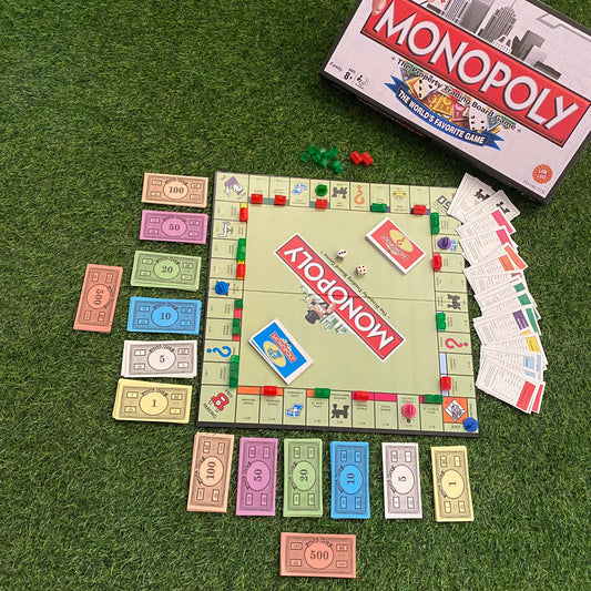 Monoploly - Family Game - Indoor Game - Card Game - Real Estate 