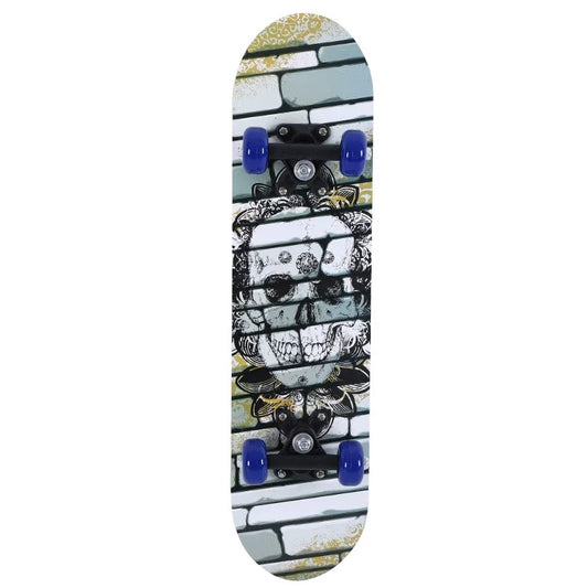 Skateboard - Cruiser skateboard - Maple wood deck - Soft wheels - Tricks