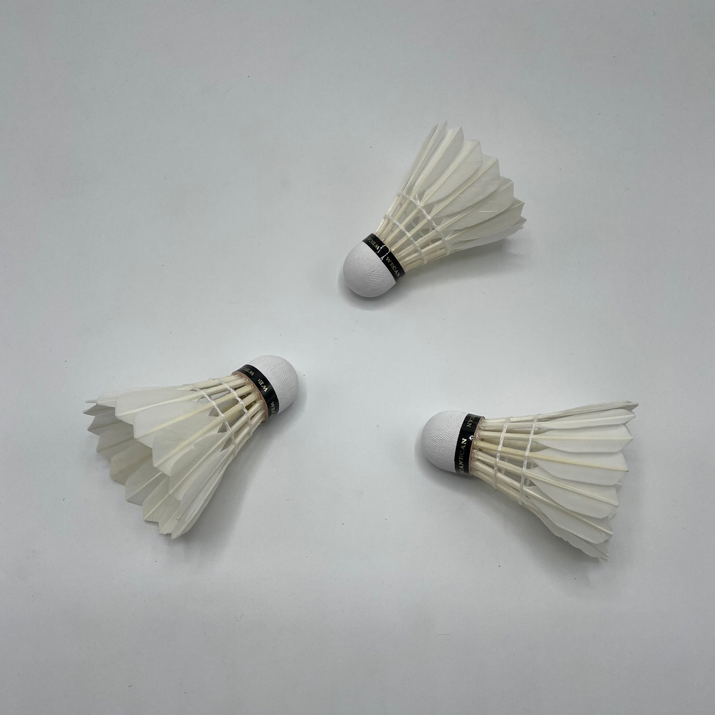 Weccan Original Badminton Feather Shuttle - Feather Shuttle - Shuttle - Badminton Suttle