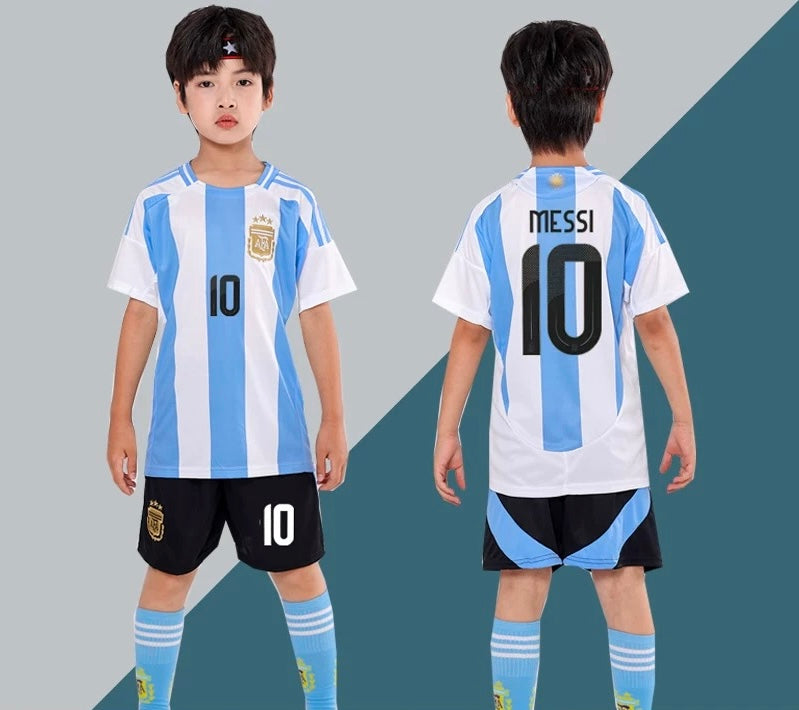 Argentina football kit boys sales